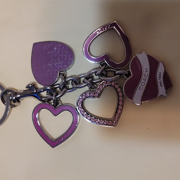 New Coach key chain bag charm - Picture 2 of 5